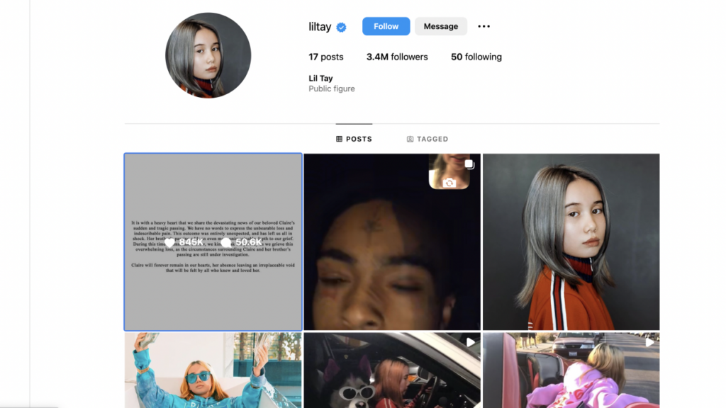 lil tay death how did lil tay die liltay Lil Tay cause of death lil tay dead