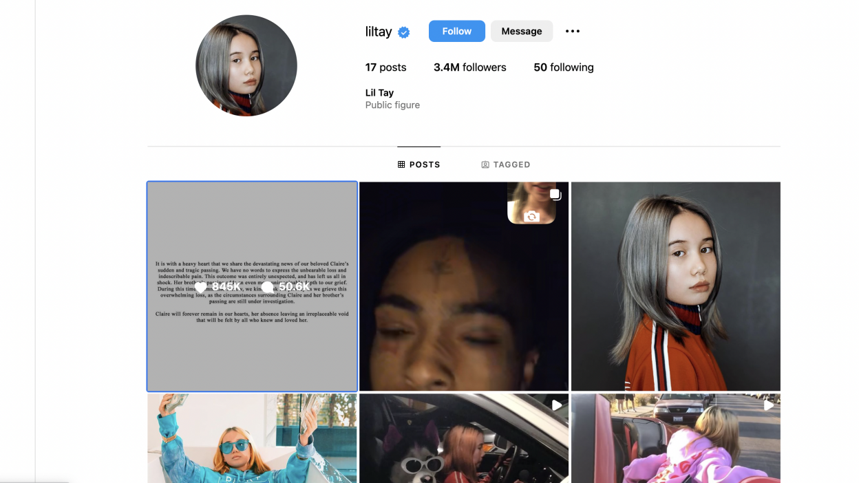 You are currently viewing Shocking Demise of Controversial Internet Star Lil Tay at Just 14 – What Really Happened?