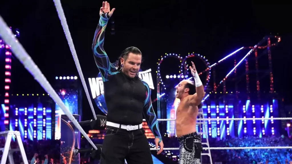 Hardy Boyz WWE 2023 SummerSlam Jeff Hardy Matt Hardy Gregory Shane Helms